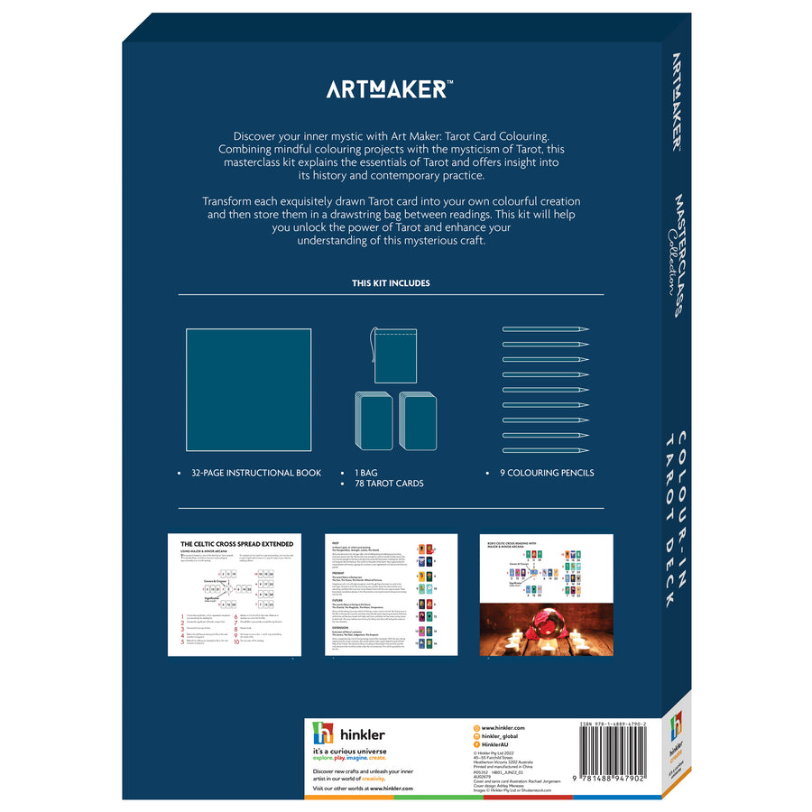Artmaker - Tarot Card Colouring Kit