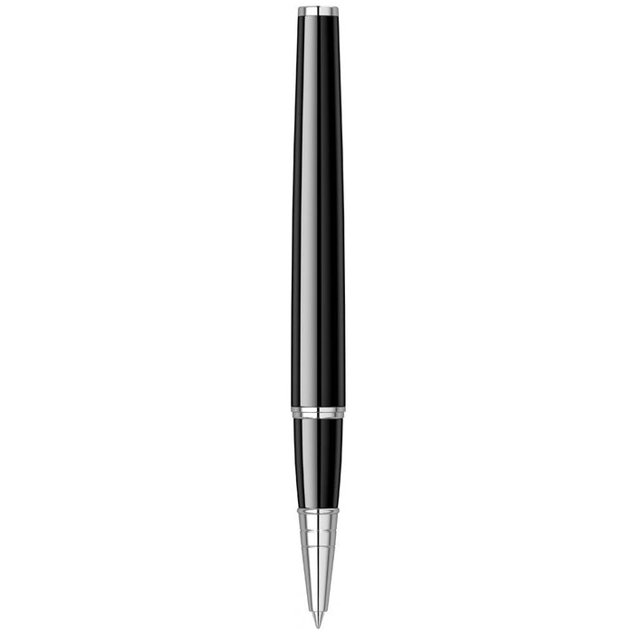 Scrikss Honor 38 Roller Pen – Black with Chrome Trim (CT)