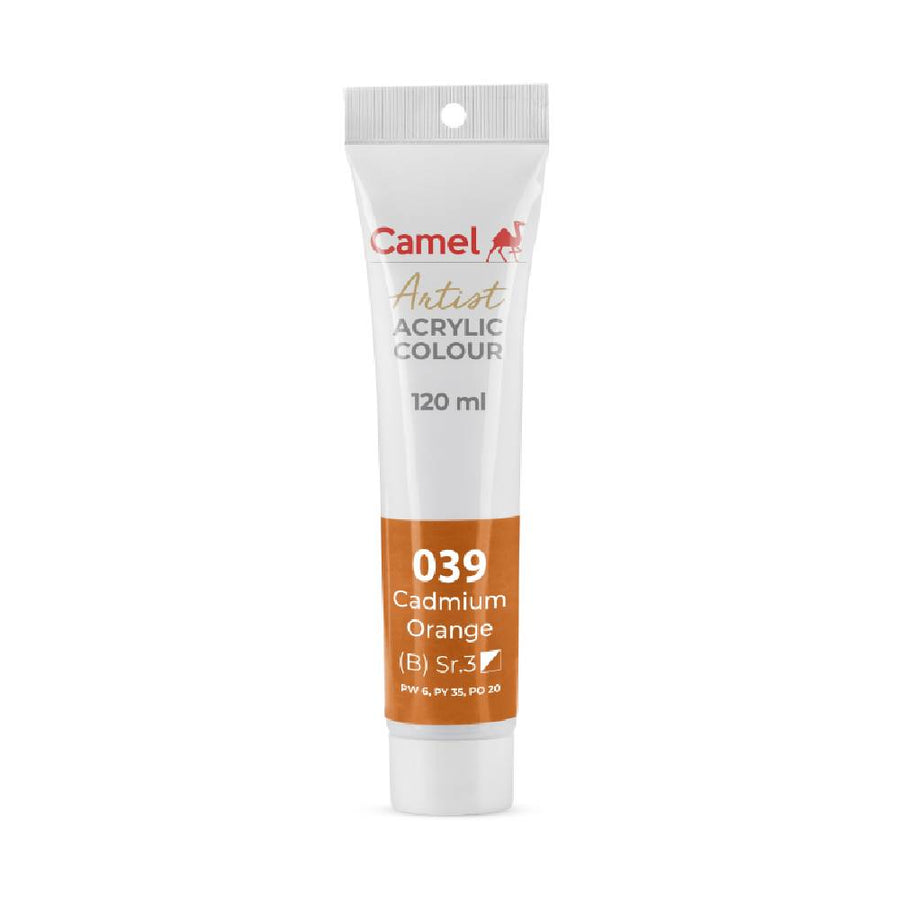 Camel - Artists' Acrylic Colour Tube (120ml)
