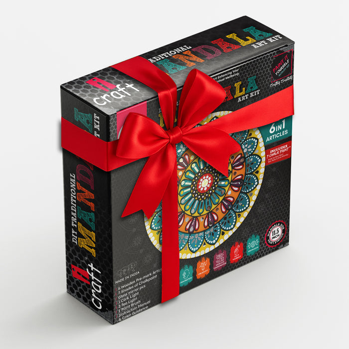iCraft DIY Traditional Mandala Art Kit