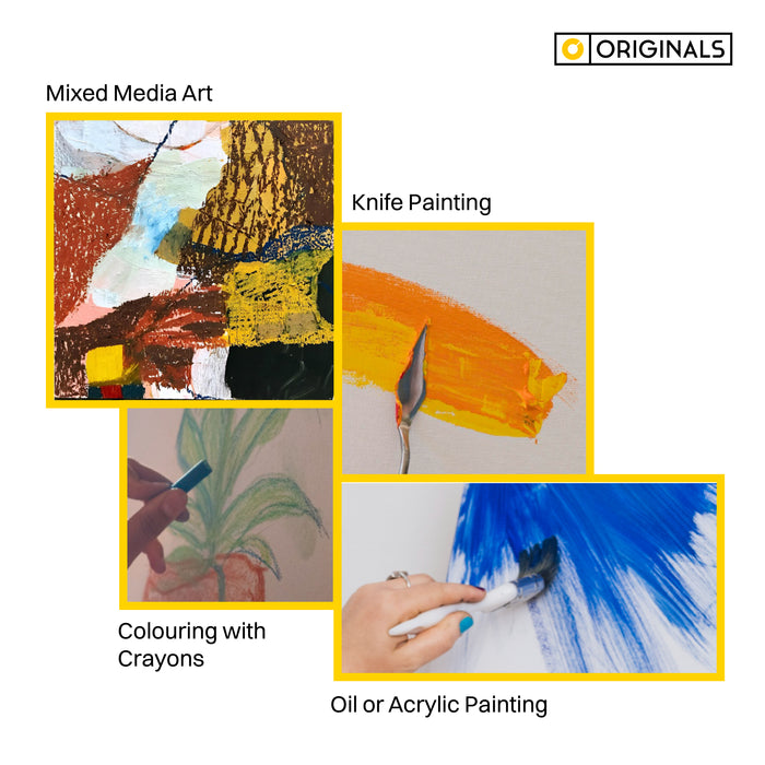 Mango Originals Canvas Board – 3” x 3” (Set of 3)