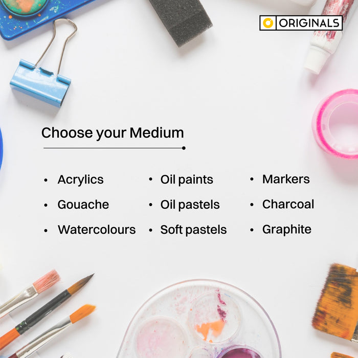 Mango Originals Canvas Board – 6"x6" (Set of 3)