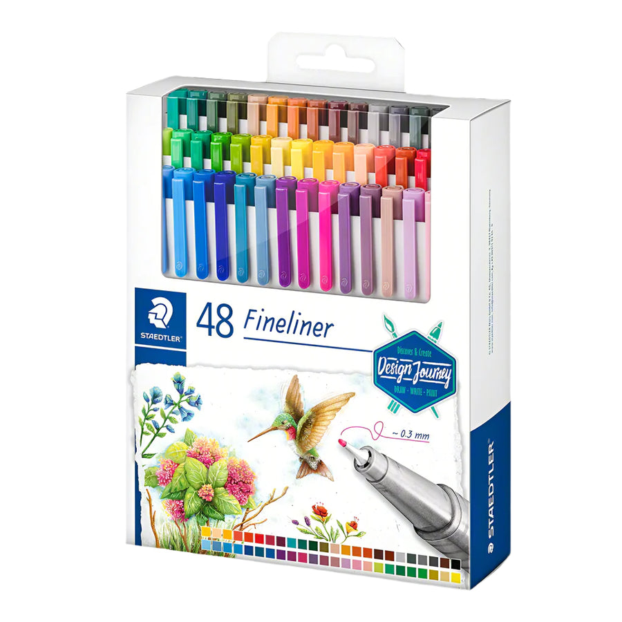 Staedtler Fineliner Pen 0.3 mm - Set Of 48