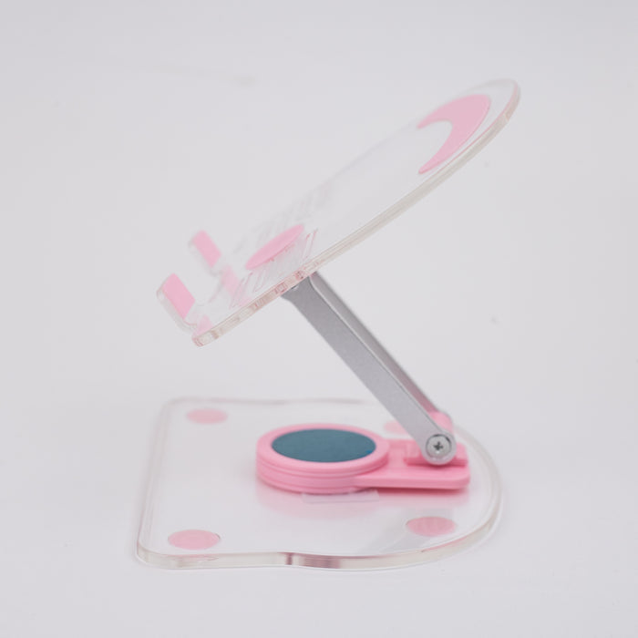 Transparent Tablet Stand (17570-3/L-368) - Pink
