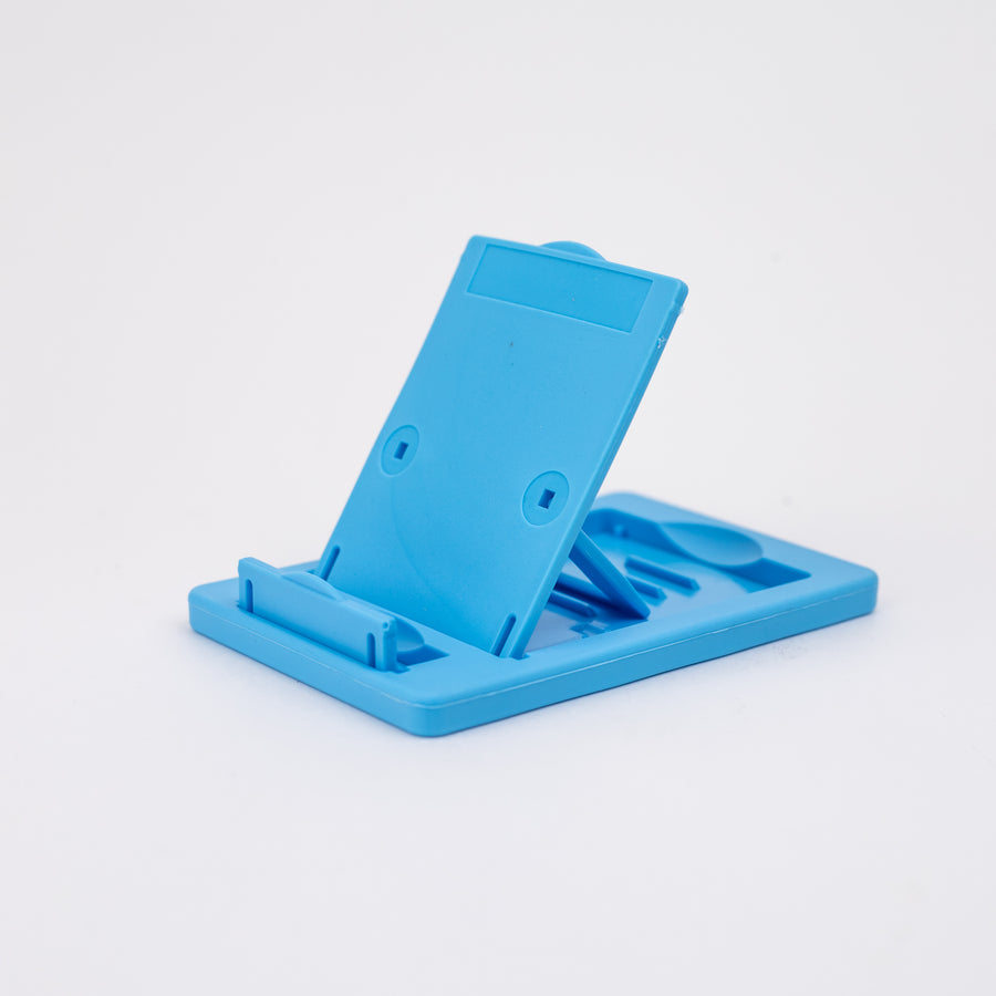 Foldable Mobile Phone Bracket (S806) - Blue