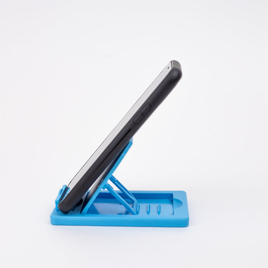 Foldable Mobile Phone Bracket (S806) - Blue