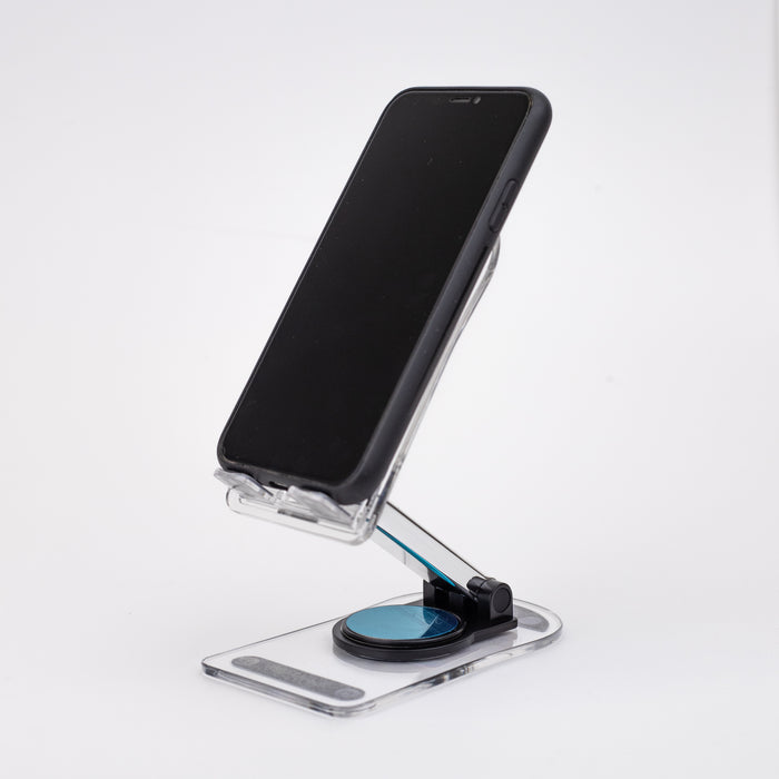 Transparent Mobile Stand (17570-2) - Black