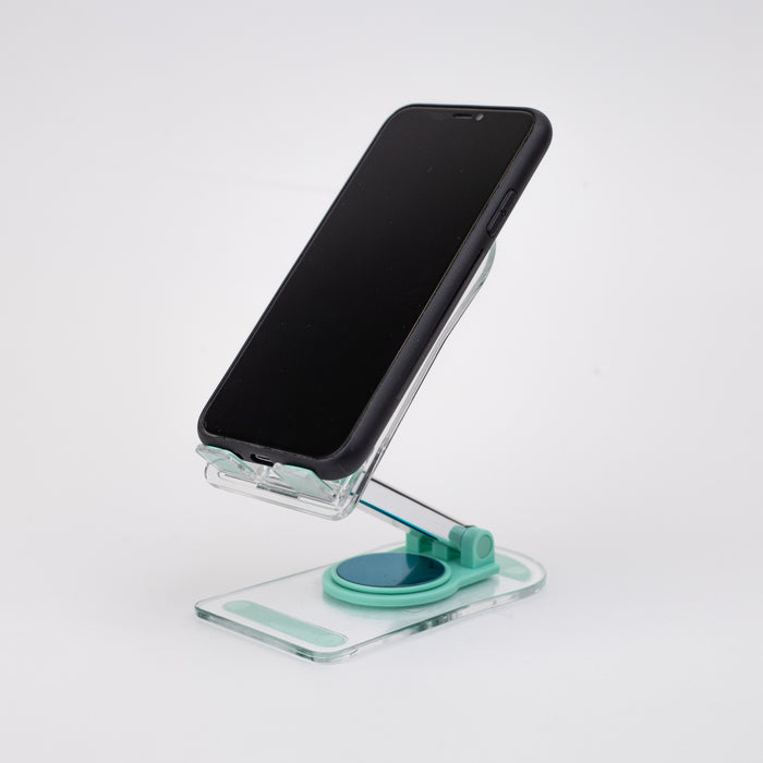 Transparent Mobile Stand (17570-2) - Green