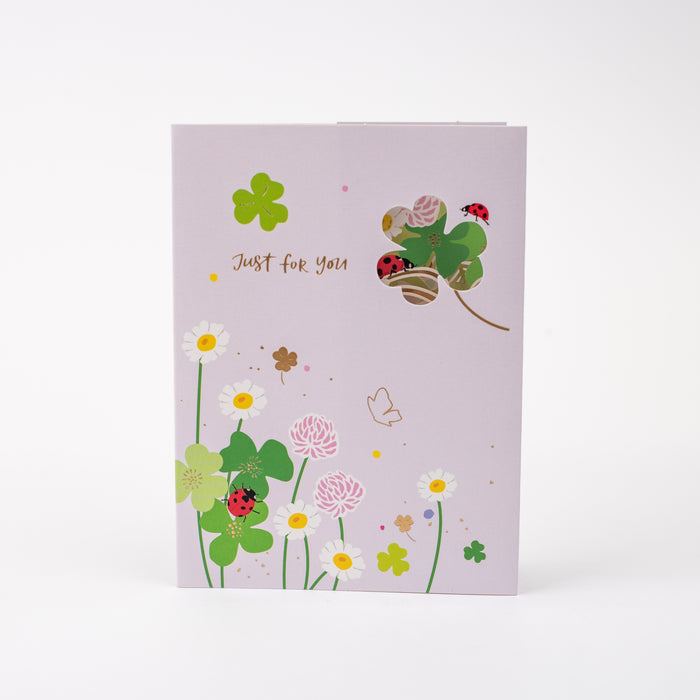 3D pop-up Greeting Card 13 (Just for you)