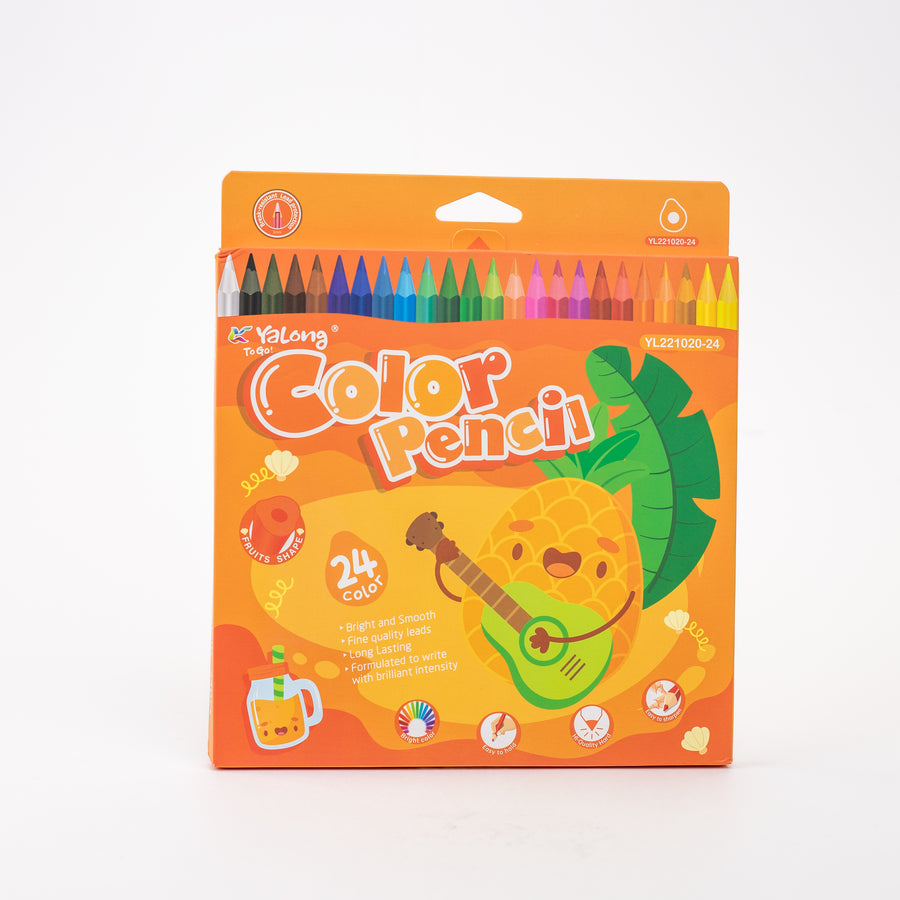 Yalong Colour Pencil Set Of 24 - (YL221020-24)