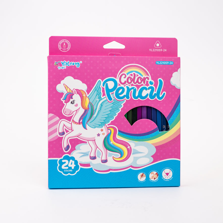 Yalong Colour Pencil Set Of 24 (YL221059-24)