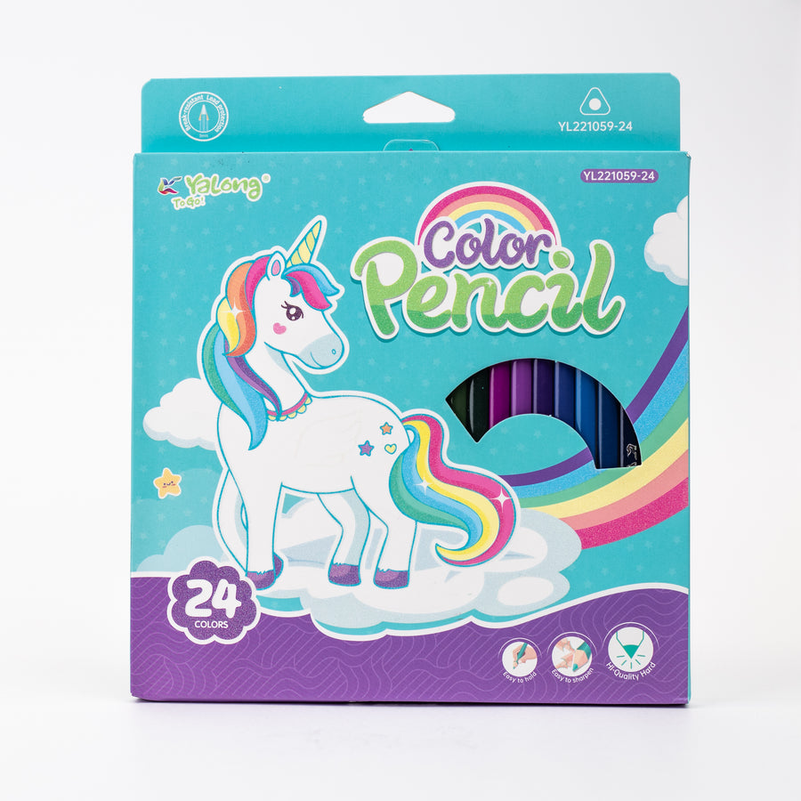 Yalong Colour Pencil Set Of 24 (YL221059-24)