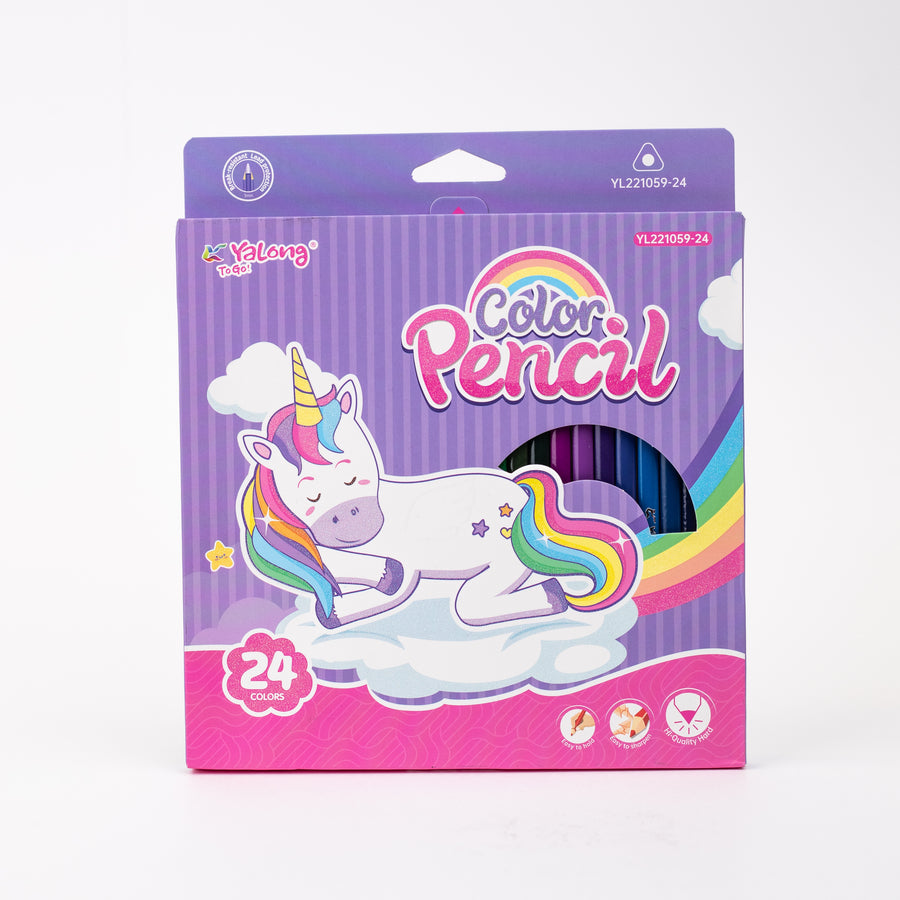 Yalong Colour Pencil Set Of 24 (YL221059-24)