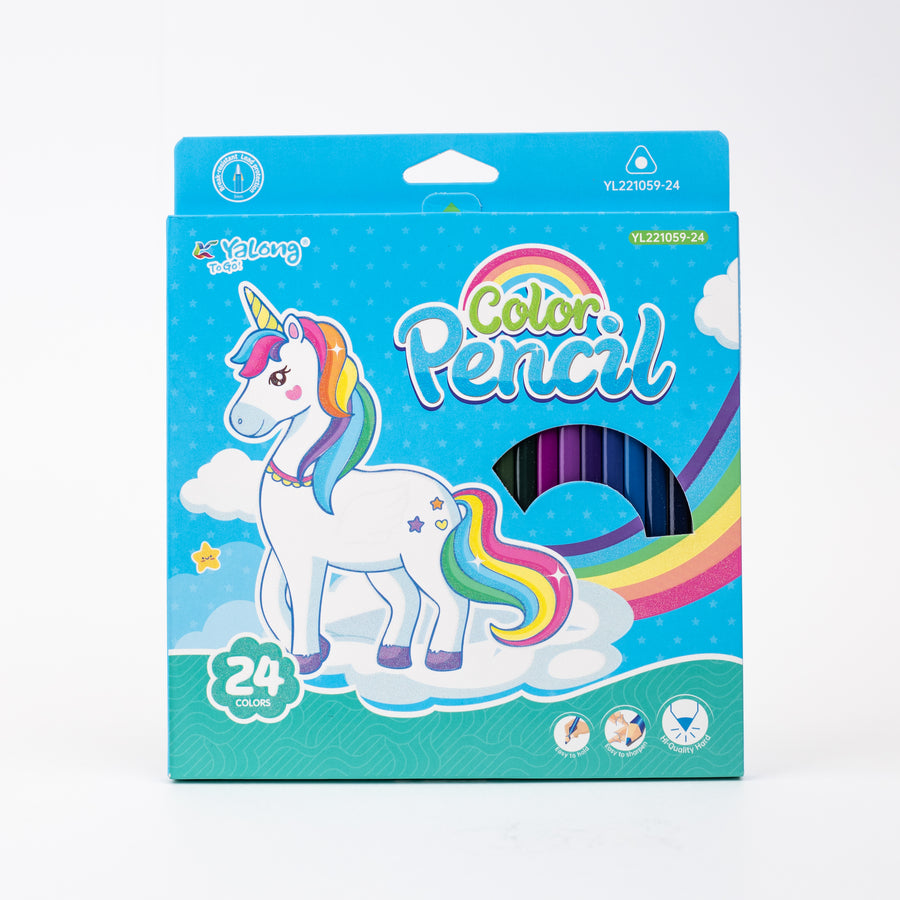 Yalong Colour Pencil Set Of 24 (YL221059-24)