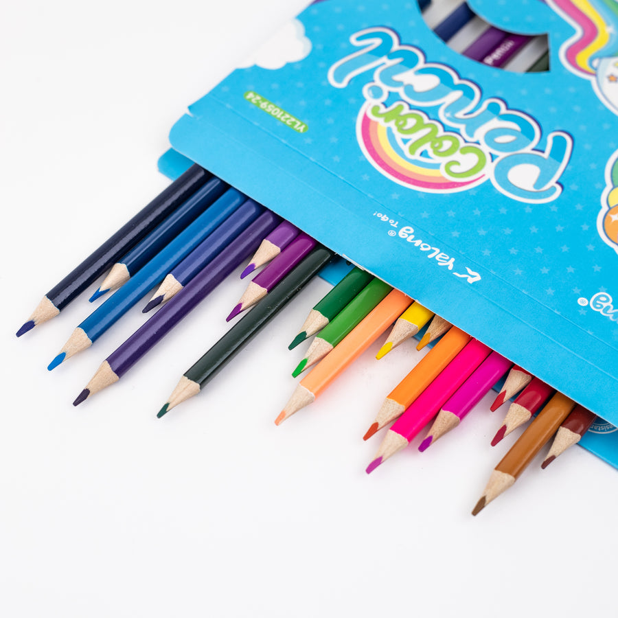 Yalong Colour Pencil Set Of 24 (YL221059-24)