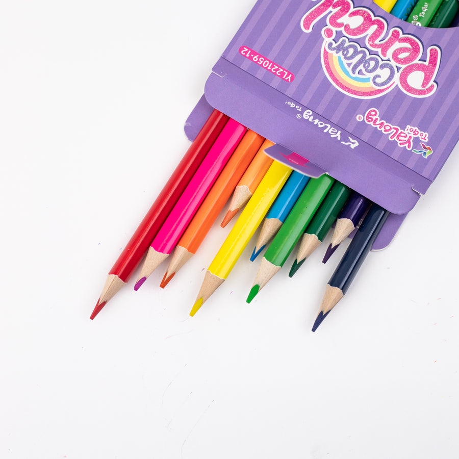 Yalong Colour Pencil Set Of 12 (YL221059-12)