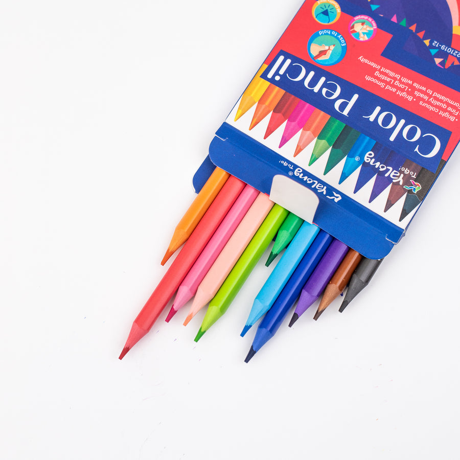 Yalong Colour Pencil Set of 12 (YL221019-12)