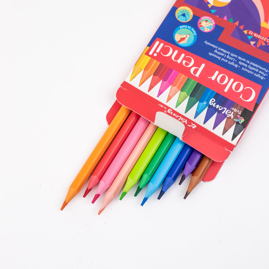 Yalong Colour Pencil Set of 12 (YL221019-12)