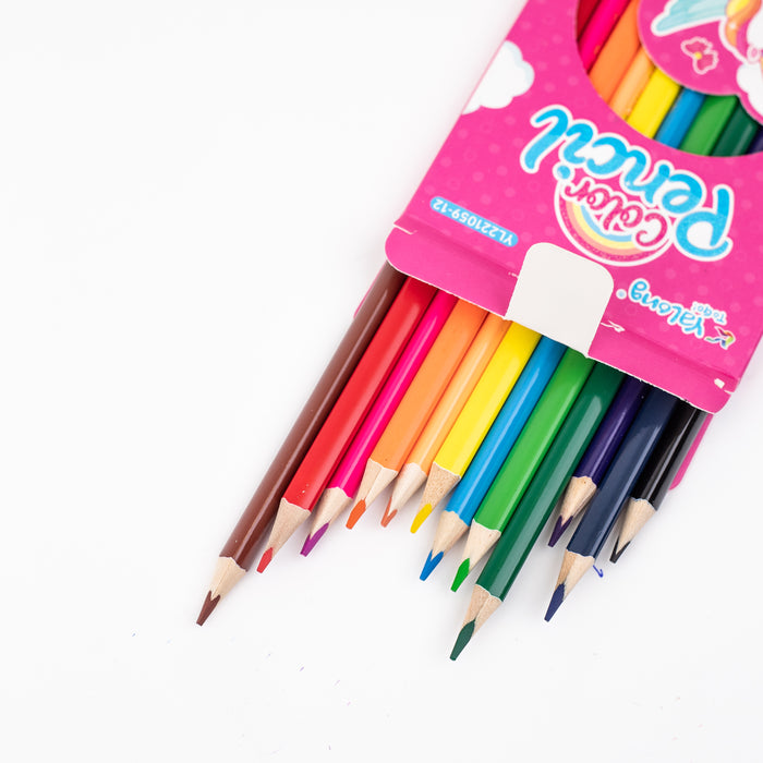 Yalong Colour Pencil Set Of 12 (YL221059-12)