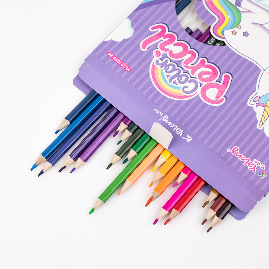 Yalong Colour Pencil Set Of 24 (YL221059-24)