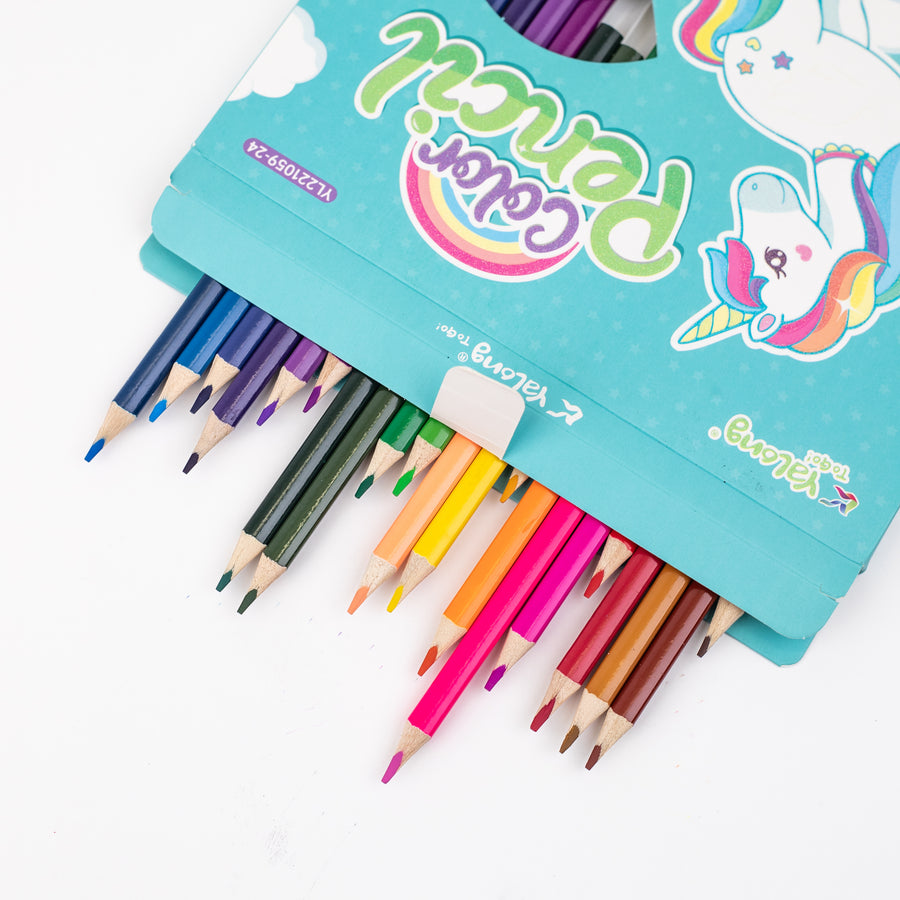 Yalong Colour Pencil Set Of 24 (YL221059-24)