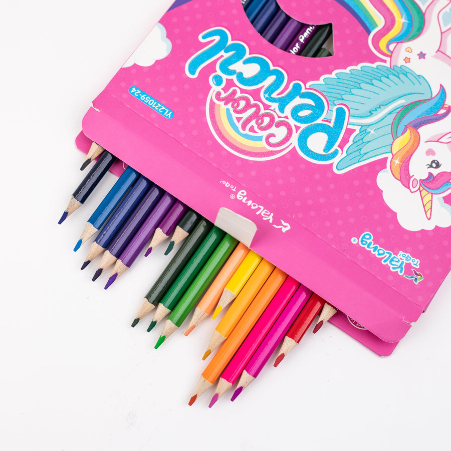 Yalong Colour Pencil Set Of 24 (YL221059-24)
