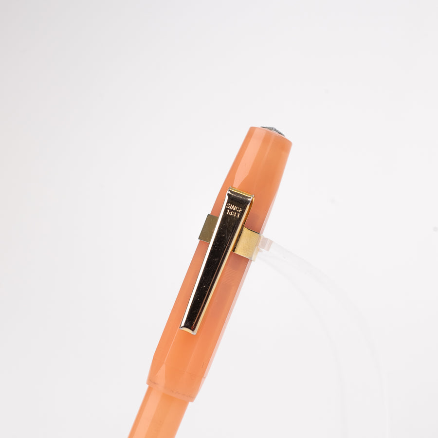 kaweco-frosted-sport-fountain-pen-orange-cap-view