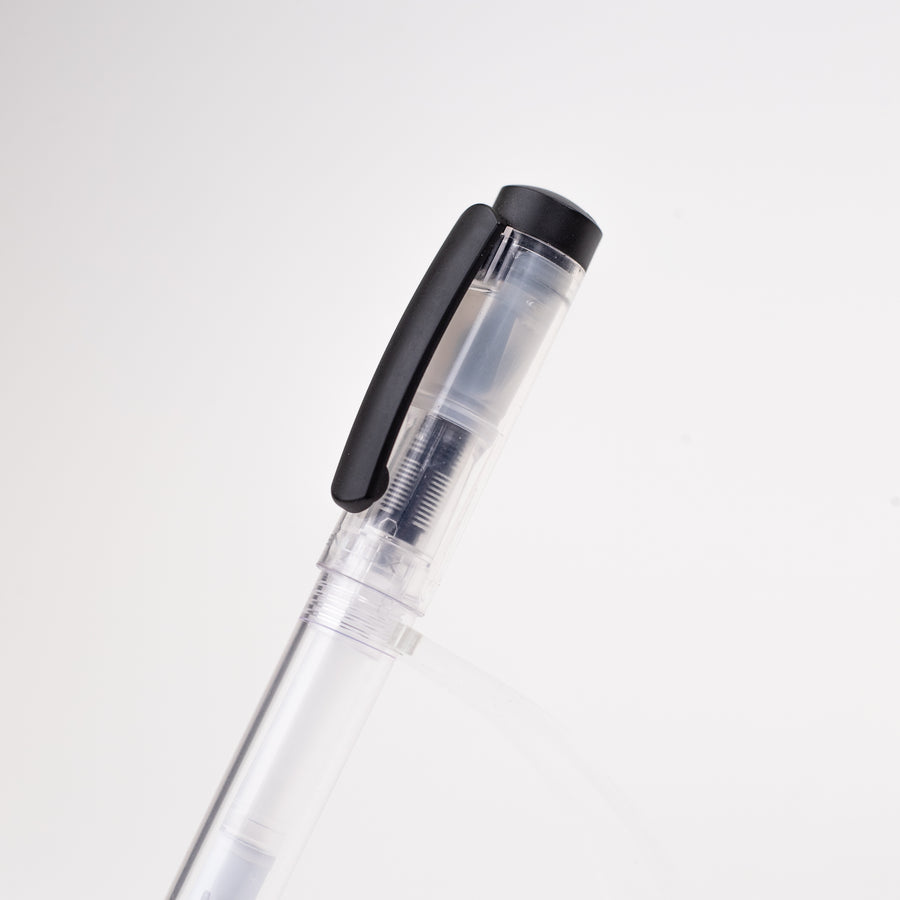 PENLUX Fountain Pen - Clear Black