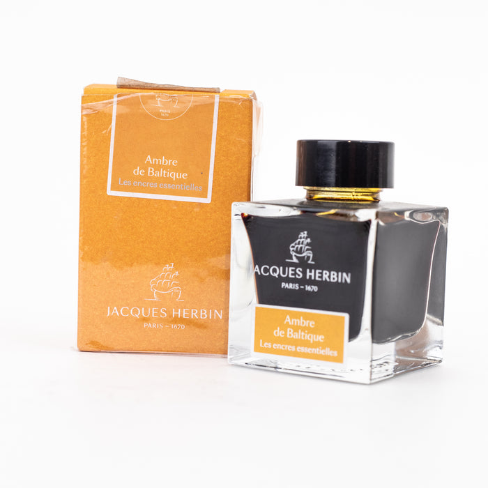 Jacques Herbin Essentielles Ink Bottle - Ambre de Baltique 50ml
