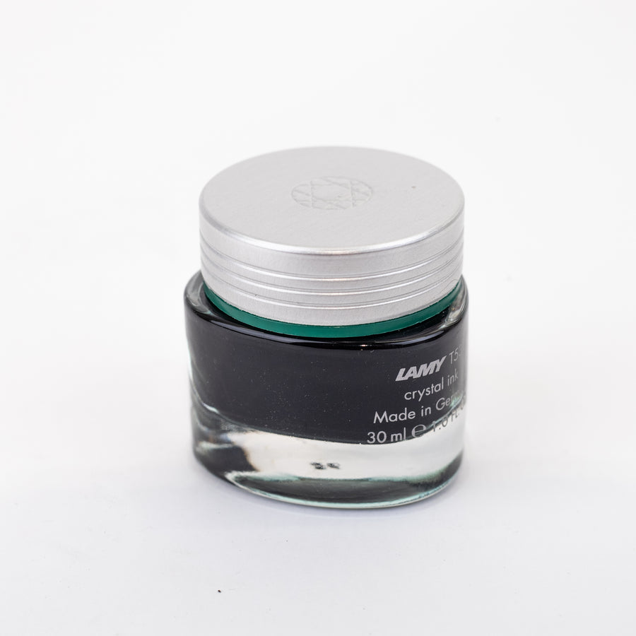 lamy-T53-crystal-ink-bottle-420-30ml-peridot-side-view-1