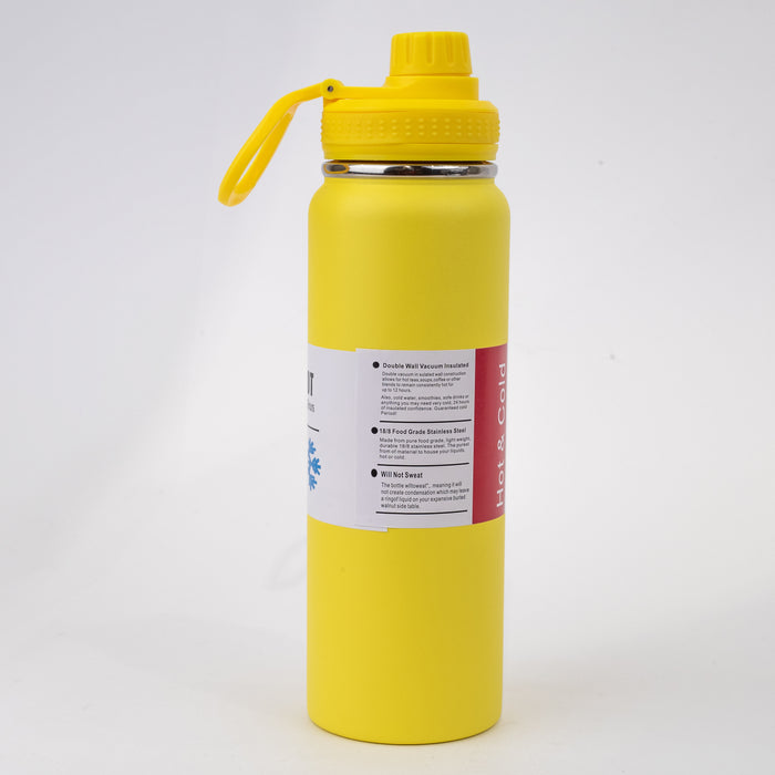 Vacuum Insulated Stainless Steel Bottle (16062-5) - Yellow