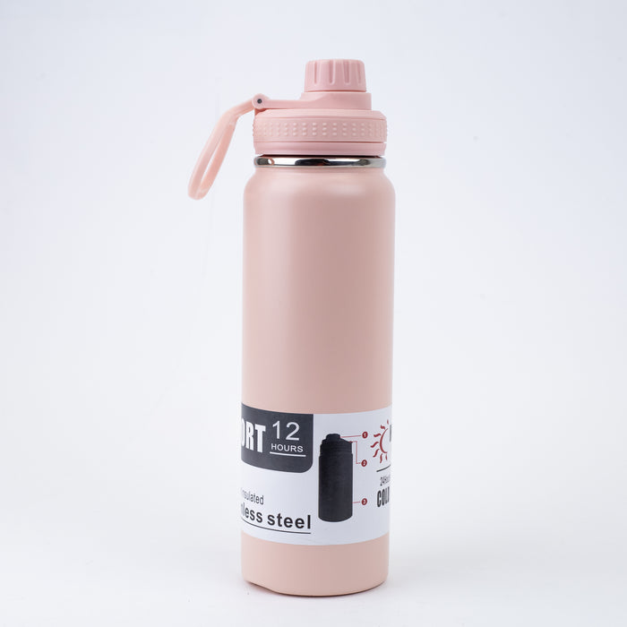 Vacuum Insulated Stainless Steel Bottle (16062-5) - Peach