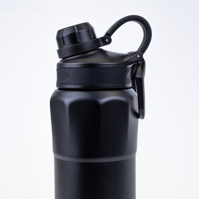 Vacuum Water Bottle 800ml - Black