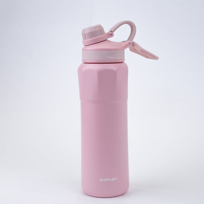 Vacuum Water Bottle 800ml - Pink