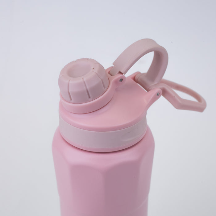 Vacuum Water Bottle 800ml - Pink
