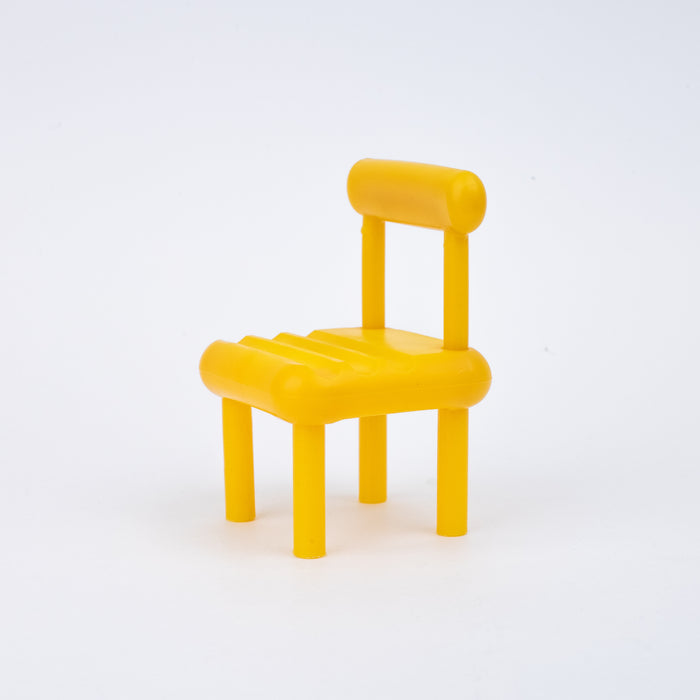 Chair Shape Cell Phone Holder (17570-1) - Yellow