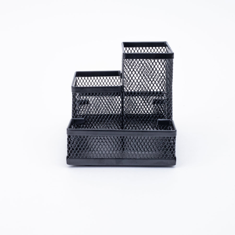 Metal-mesh-pen-holder-left-side