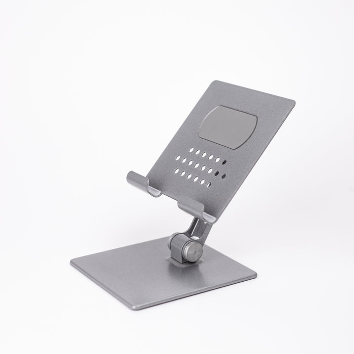 Metal Foldable Tablet Stand - Silver