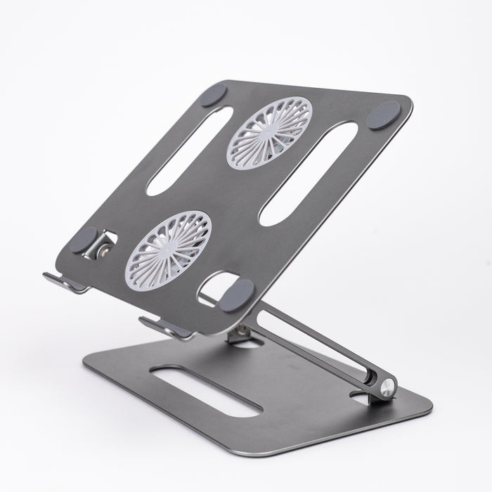 Folding Adjustable Laptop Stand with Cooling Fan