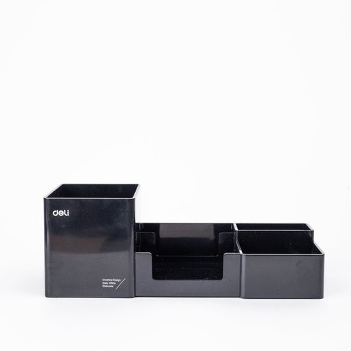 deli-six-compartments-plastic-desk-organizer-front-side