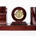 Jags-Wooden-Pen-Mobile-Stand-Clock-closeup-view