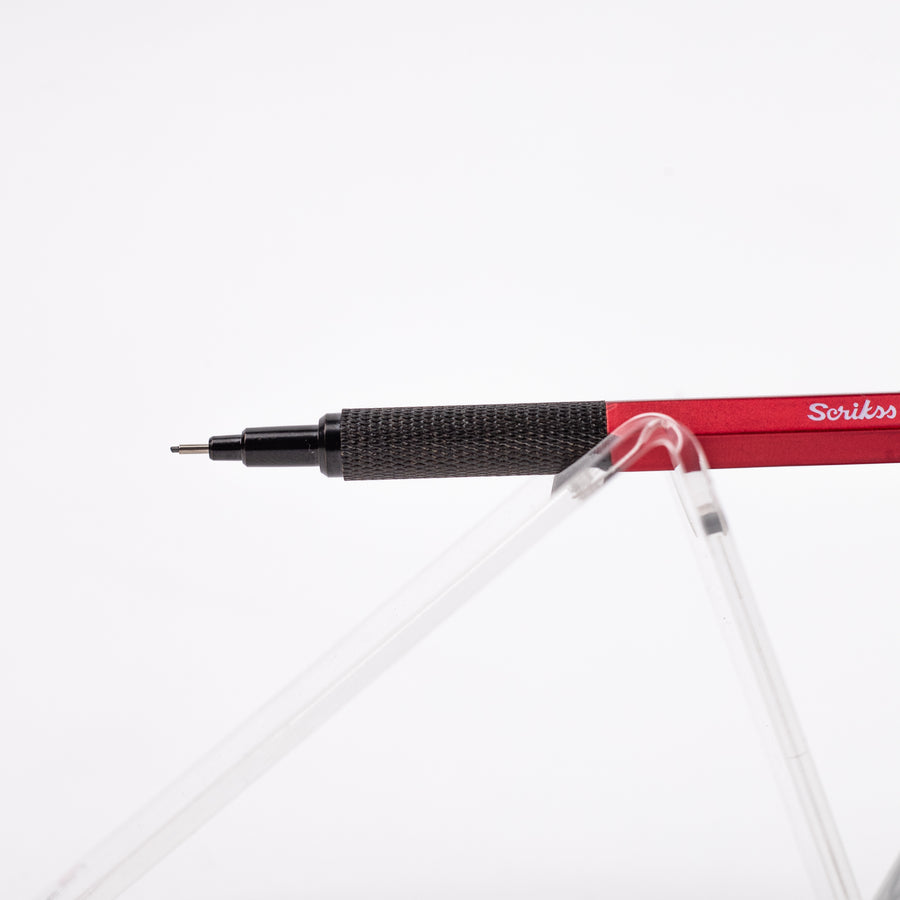 Scrikss Graph-X 0.7mm Mechanical Pencil - Metallic Red