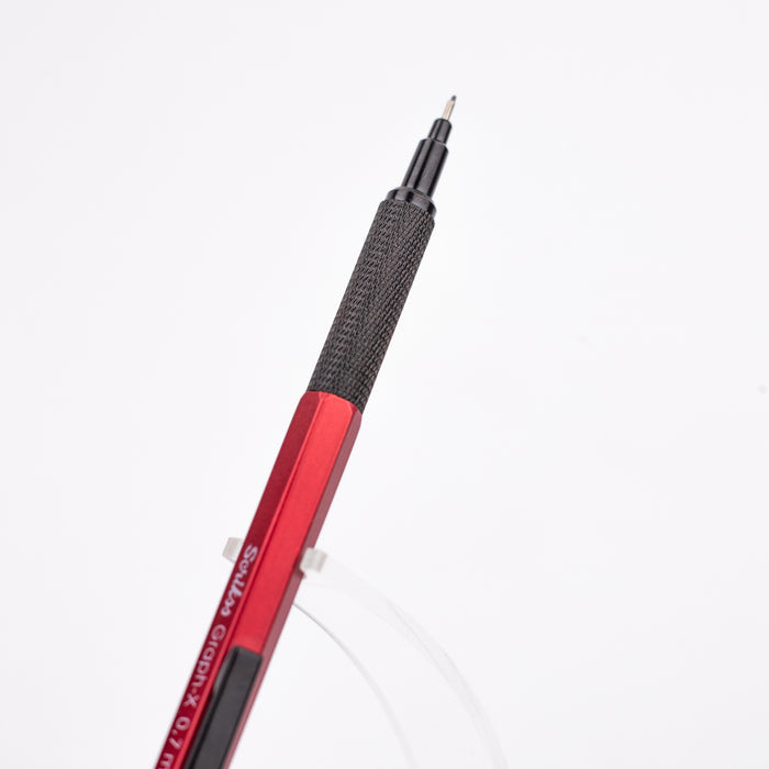 Scrikss Graph X 0 7mm Mechanical Pencil Metallic Red Mango scrikss-graph-x-0-7mm-mechanical-pencil-metallic-red-mango