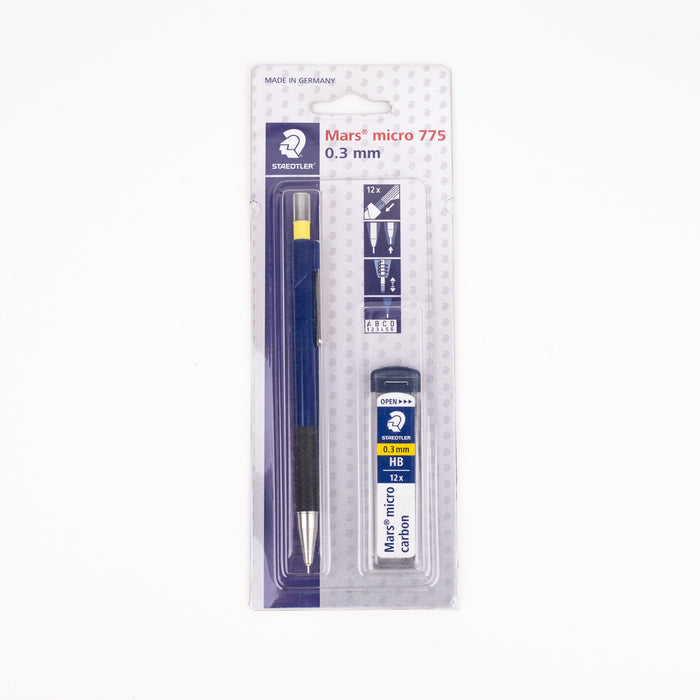 Staedtler Mars Micro 775 Mechanical Pencil 0.3MM With 1 Lead Pack