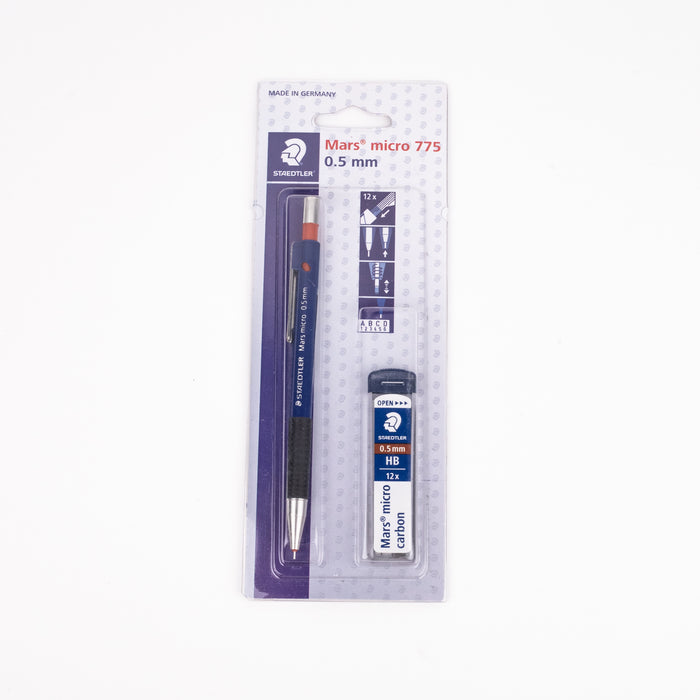 Staedtler Mars Micro 775 0.5 mm Mechanical Pencil with 1 Pack Lead Tube
