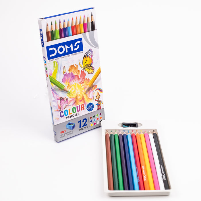 DOMS Color Pencils Set of 12 Shades