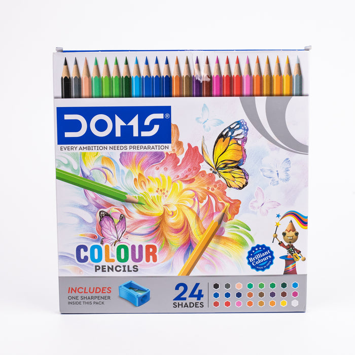 DOMS Color Pencils Set of 24 Shades