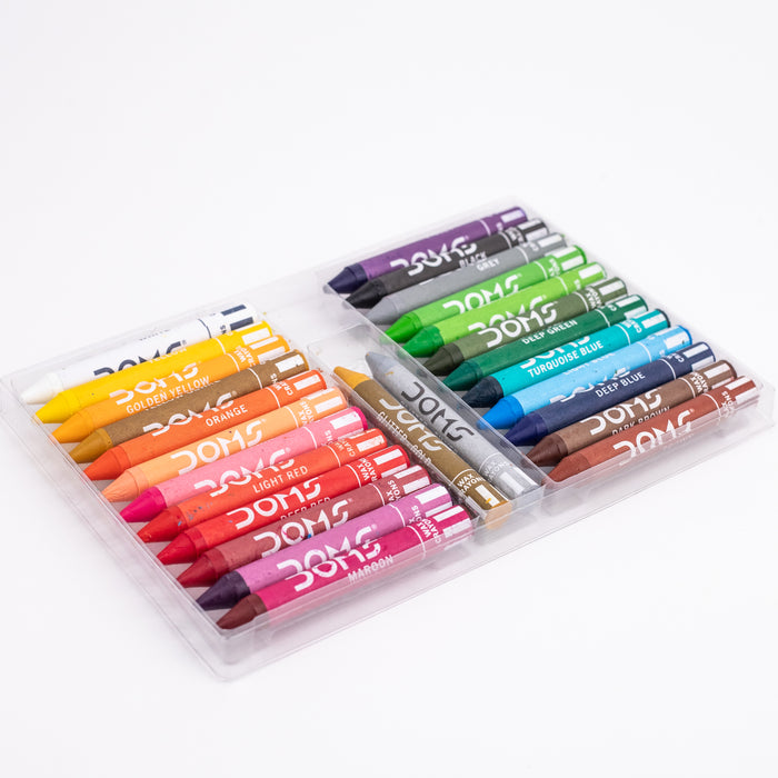 DOMS Jumbo Wax Crayon - 24 Shades