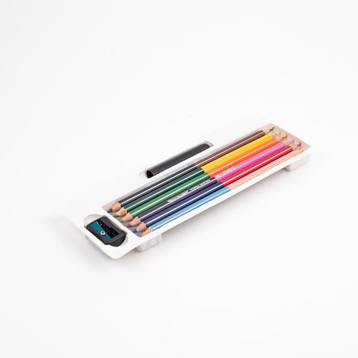 DOMS Bi Colour Pencil 12 Shades