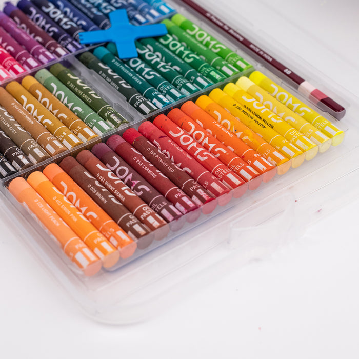 DOMS Oil Pastels Set Of 50 With Case